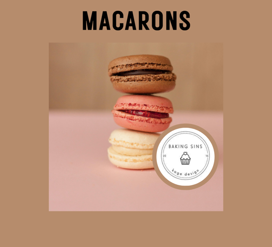 Macarons & Minicupcakes med Baking Sins