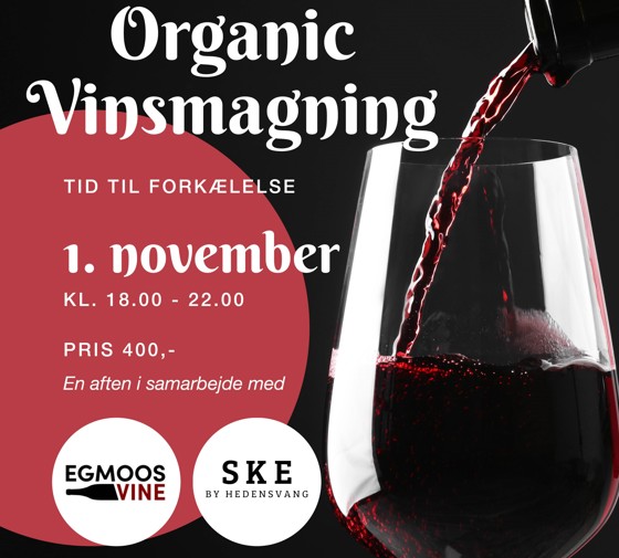 Vinsmagning i samarbejde med Egmoos Vine